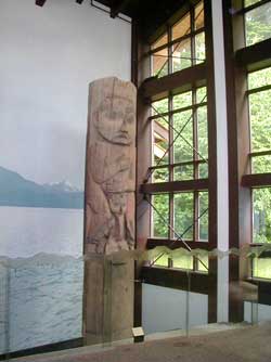 In Sitka museum